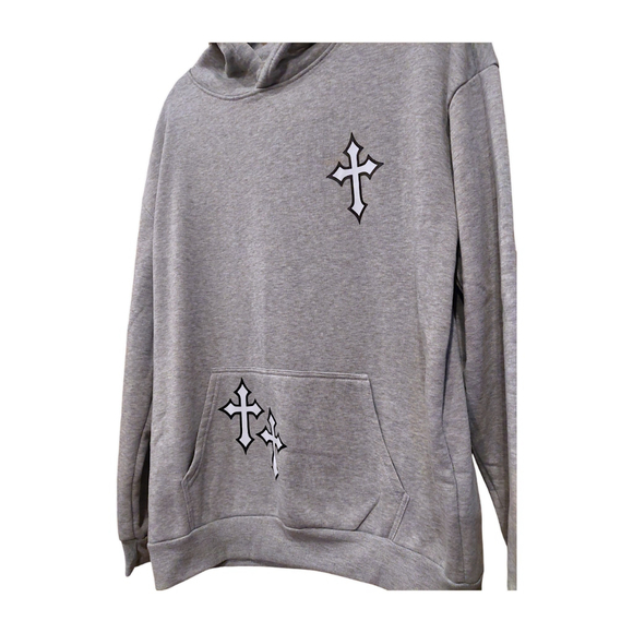 Lightweight Streetwear Crosses Hoodie - Picture 2 of 5